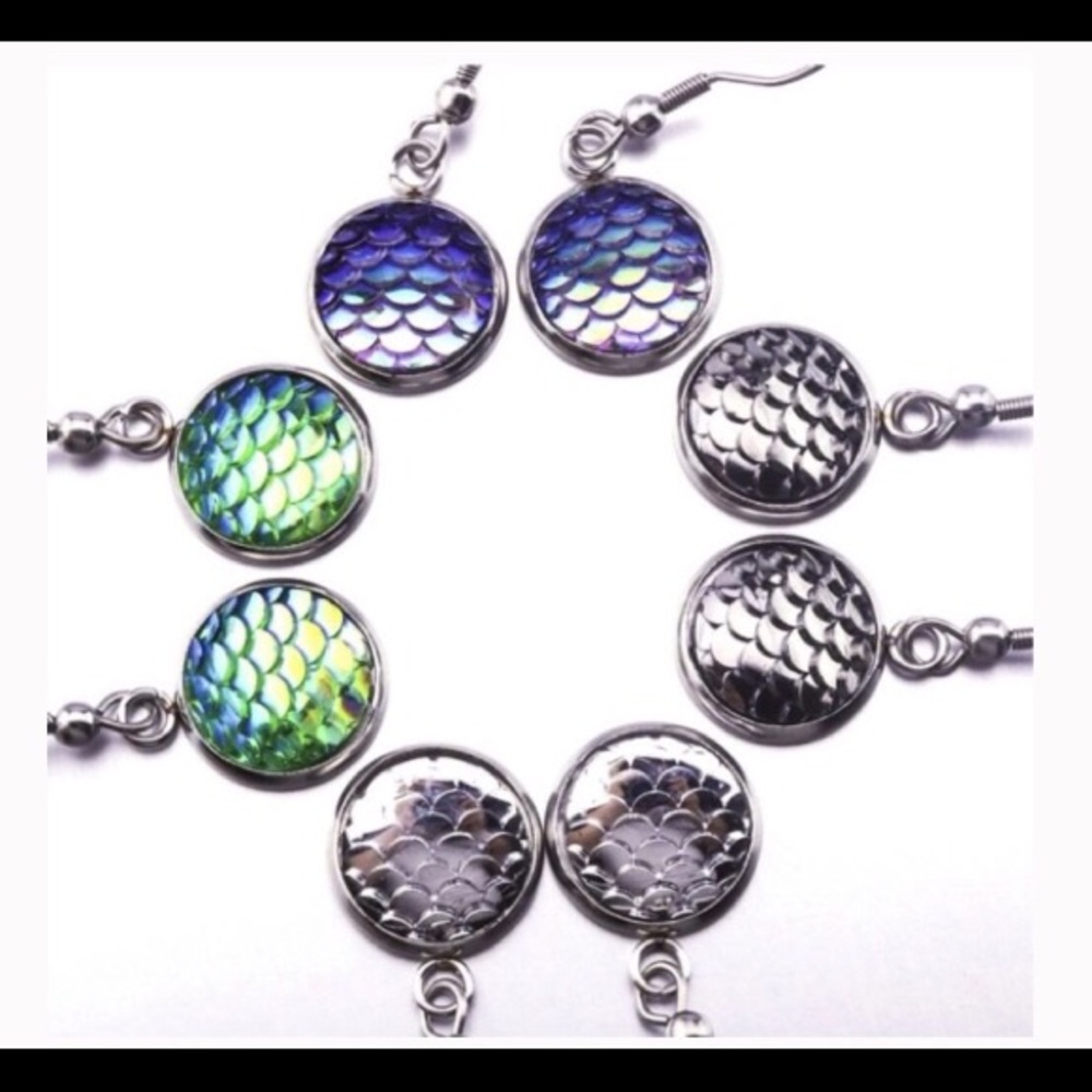 Mermaid Dangle Earrings